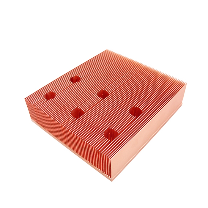纯铜铲齿散热器